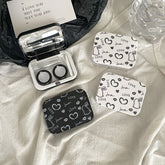 Estuche para lentes de contacto de colores Love Rabbit